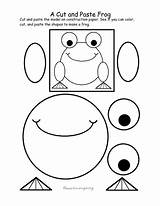 Color And Cut Worksheets sketch template