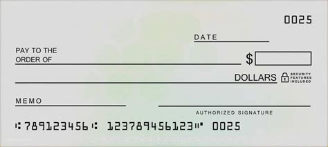 Free Editable Cheque Template Of Blank Check Clipart ...