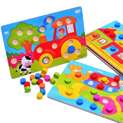 puzzles for children kids toy children Baby toys educational Puzles ...