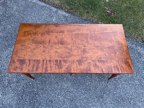 New Tiger Maple Wood Coffee Table
