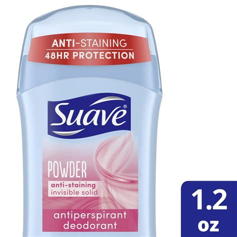 Suave Antiperspirant/deodorant Is Powder 1.2 Oz. - Walmart.com - Walmart.com