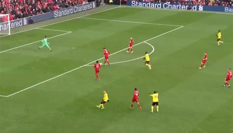 Van Dijk nearly scores own goal during Liverpool vs Watford