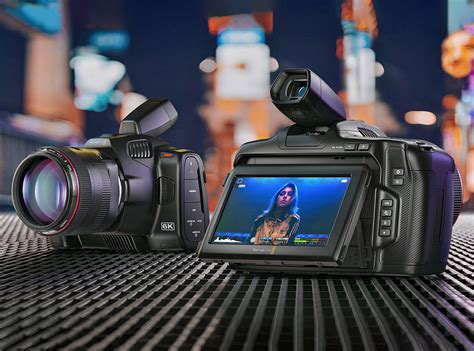 Blackmagic Design's Pocket Cinema Camera 6K Pro Sports Compact SLR-Like Design - TechEBlog