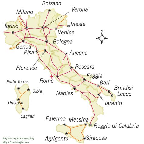 Italy Maps | Wandering Italy
