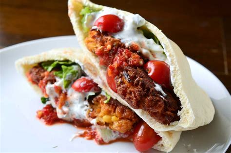 Falafel Pita Sandwich - Life's Ambrosia