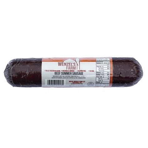 Beef Summer Sausage - Wenzel's Farm