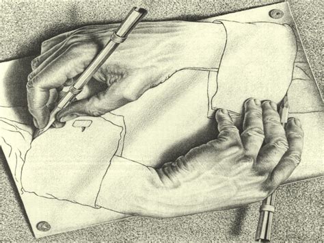 Drawing Hands Mc Escher - JMT Printable Calendar