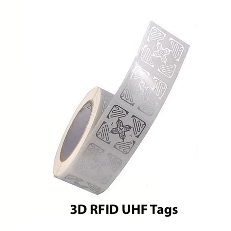 RFID UHF 3D Tags, Stickers, 3000pcs. - RFID Software