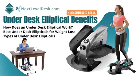 Under Desk Elliptical Benefits (+4 Recommended Desks)