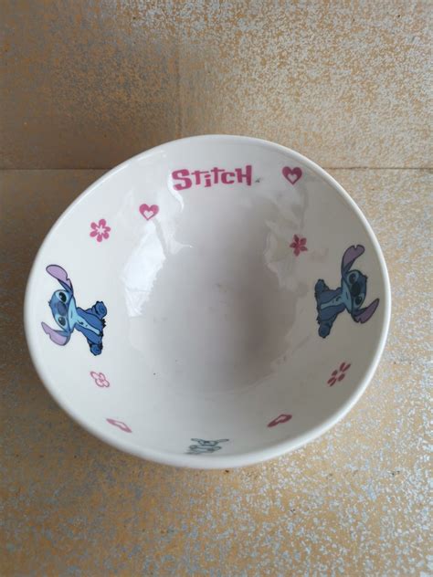 Disney Stitch bowl, Furniture & Home Living, Kitchenware & Tableware, Dinnerware & Cutlery on ...