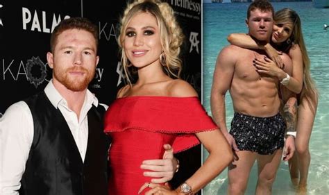 Canelo Alvarez girlfriend: Who is Fernanda Gomez? Meet boxing champ's partner | Boxing | Sport ...