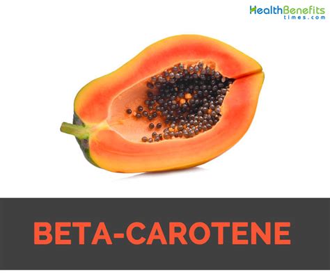 Beta carotene Facts and Health Benefits | Nutrition