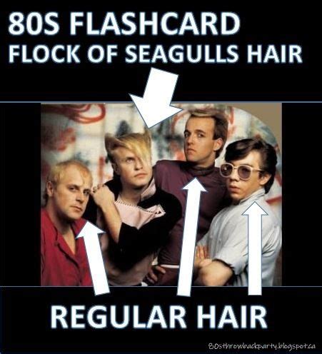 flock of seagulls hair meme - Maisie Townes