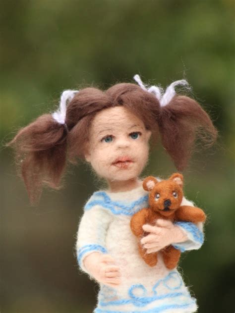 Felted wool doll - Malina's page