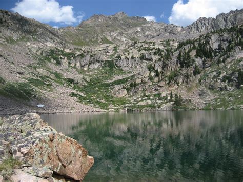 Steps in the Right Direction: Pitkin Lake near Vail, CO