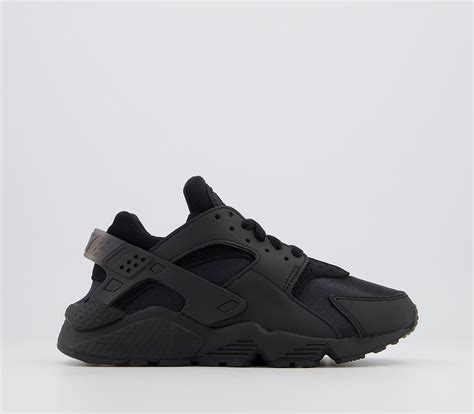 Nike Air Huarache Trainers F Black Black Anthracite - Women's Trainers