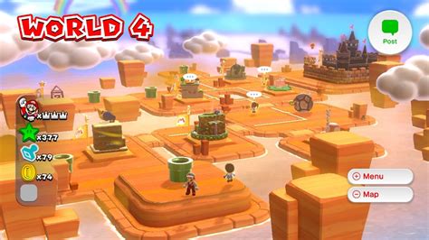 World 4 (Super Mario 3D World) - Super Mario Wiki, the Mario encyclopedia