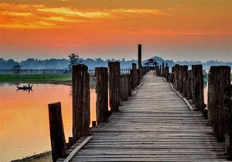 U Bein Bridge - The symbol of Myanmar