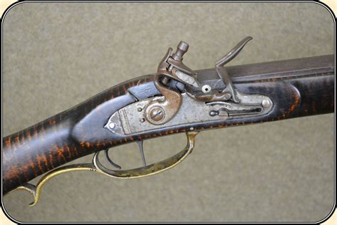 z Sold ~ Custom made .40 cal. Kentucky flintlock rifle