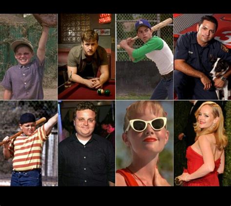 The Sandlot cast then and now! | Benny the jet rodriguez, Sandlot cast, The sandlot