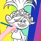 Download Trolls Coloring World Tour android on PC