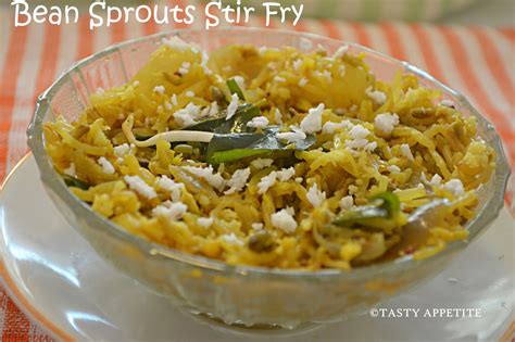 BEAN SPROUTS STIR FRY RECIPE / EASY STIR FRY RECIPES