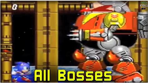 Sonic the Hedgehog 2 - All Bosses | Boss games, Boss, Sonic the hedgehog