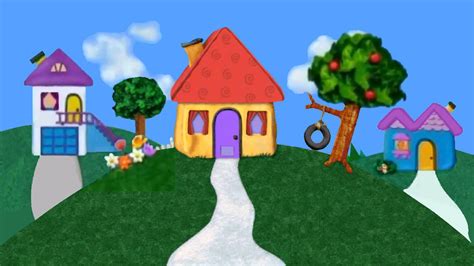 Blue's Clues House (Season 1-4 Mashup) Background by ...