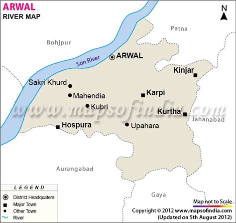 Arwal River Map