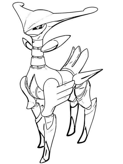 Iron Leaves Pokemon coloring page - Download, Print or Color Online for ...