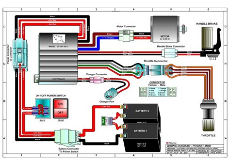 Electric Scooter Battery Wiring Diagram