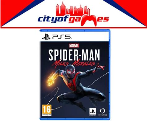 MARVEL'S SPIDER-MAN SPIDERMAN Miles Morales PS5 Game New In Stock £31. ...