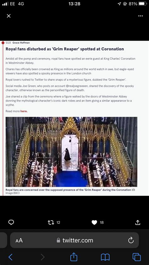 grim reaper at coronation. : r/ParanormalEncounters