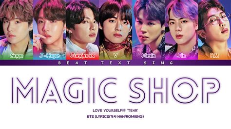 BTS Magic Shop Color Coded Lyrics/가사 (Han/Rom/Eng) - YouTube