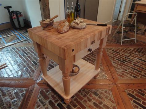 1900 Farmhouse: Butcher Block Table