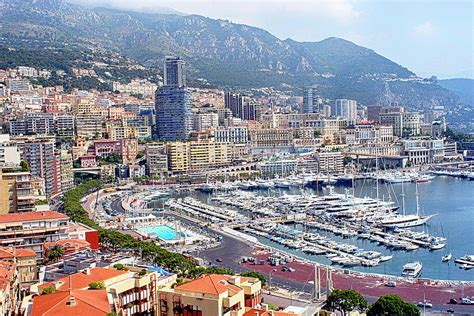 Aerial view of Monaco Photograph by Chris Smith - Fine Art America