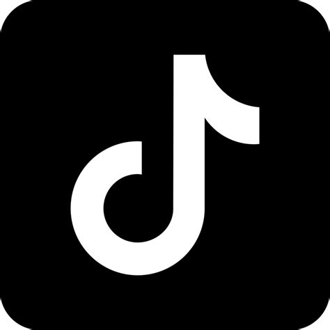 TikTok Share Icon Black Logo PNG Vector (SVG) Free Download