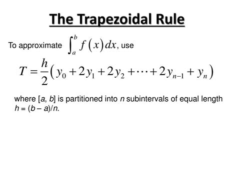 Trapezoid Rule