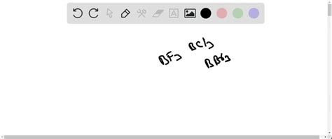 SOLVED:Maximum bond angle is present in: (a) BF3 (b) BCl3 (c) BBr3 (d) same for all