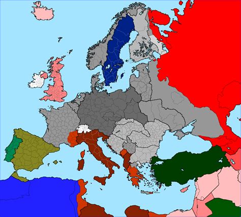 OTL 'Standard' Maps of Europe | Page 3 | Alternate History Discussion