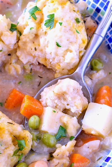 Vegetable Stew with Dumplings | Hello Little Home