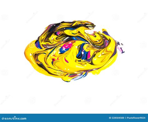 Mix of Different Neon Colors on White Background Stock Photo - Image of ...