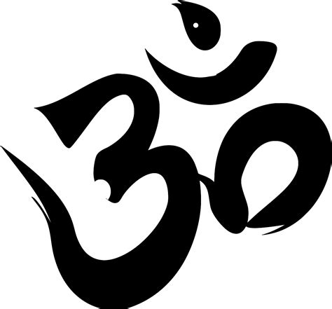 SVG > symbol hindu om calligraphy - Free SVG Image & Icon. | SVG Silh