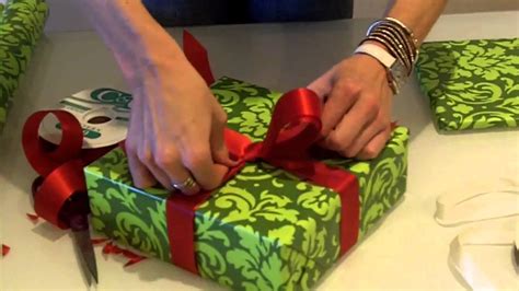 How to Wrap The Perfect Christmas Present - The Bow - YouTube