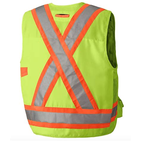 Neon Yellow Range Safety Officer Vest - Buy Range Safety Officer Vest ...