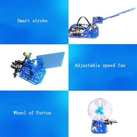 New LOBOT Funbot STEAM Arduino DIY Smart Changable Programmable RC Robot Educational Kit – Chile ...