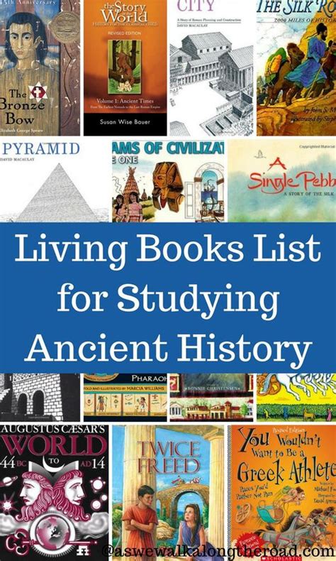 Living Books List for Studying Ancient History | Learning, Culture and Studying