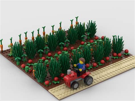 LEGO MOC Farm by Makary | Rebrickable - Build with LEGO