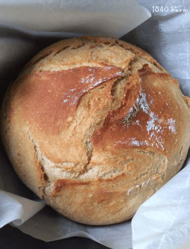 Rustic Dutch Oven Bread - 1840 Farm