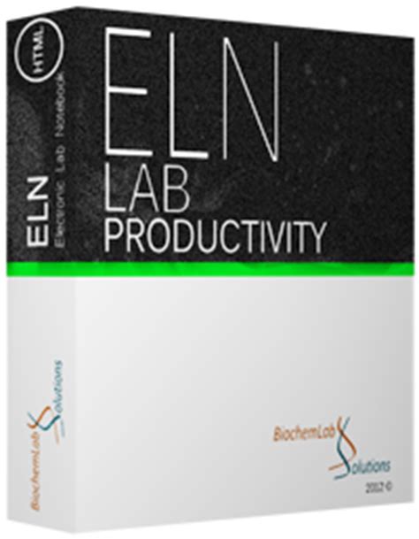 Electronic Lab Notebook ELN -- download